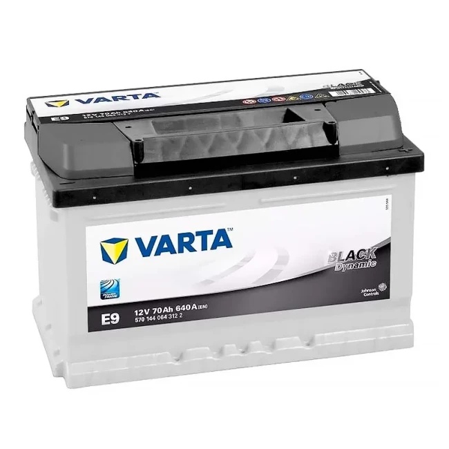 Автомобільний акумулятор VARTA Black Dynamic E9 6СТ-70Ah АзЕ